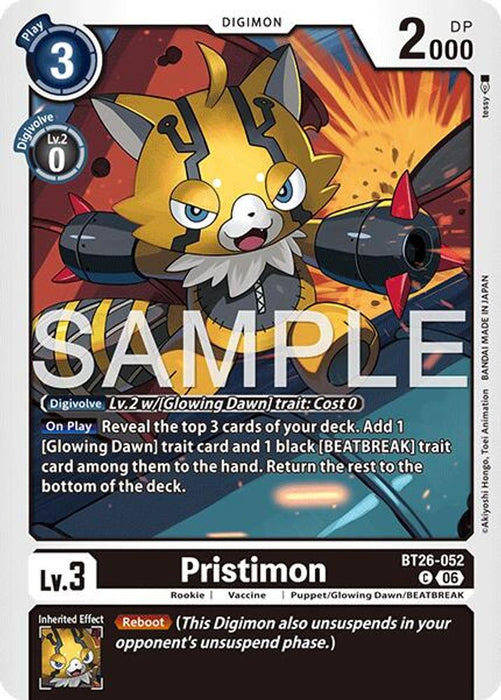 Pristimon (#BT26-052 C) (Timeless Bonds) Near Mint