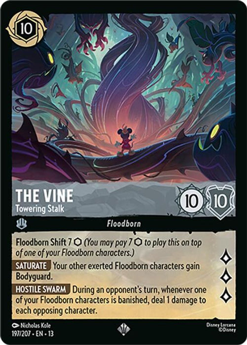 The Vine - Towering Stalk (#197/207) (Attack of the Vine!) Near Mint