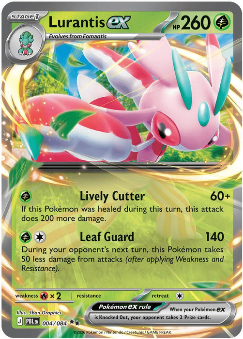 Image for Lurantis ex (004/084) [ME05: Pitch Black] (ME05) - Pokemon