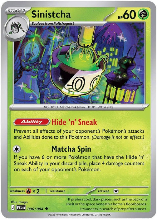 Sinistcha (#006/084) (ME05: Pitch Black)