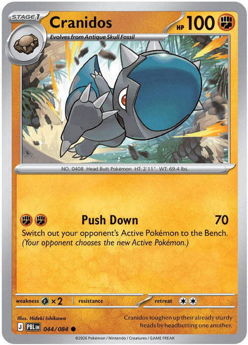 Cranidos (#044/084) (ME05: Pitch Black)