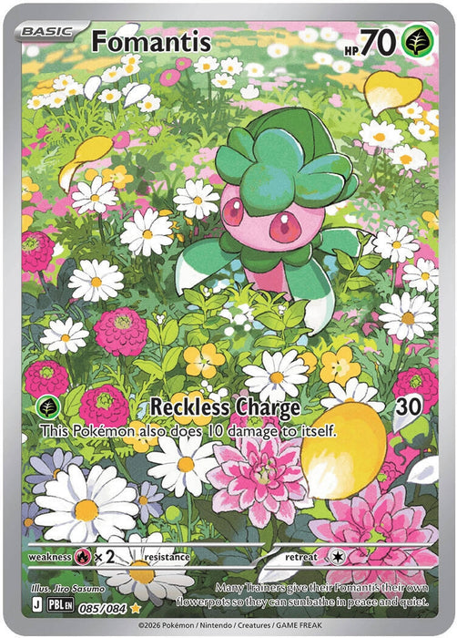 Image for Fomantis (085/084) [ME05: Pitch Black] (ME05) - Pokemon
