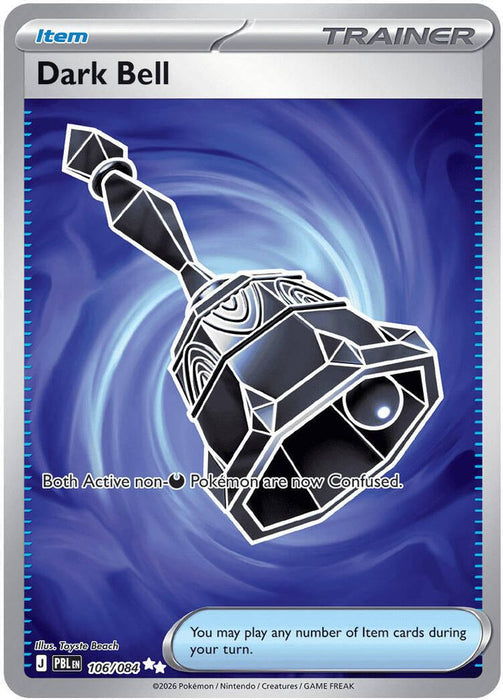 Dark Bell - 106/084 (#106/084) (ME05: Pitch Black) Near Mint Holofoil