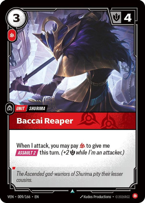 Baccai Reaper (#009/166) (Vendetta) Near Mint