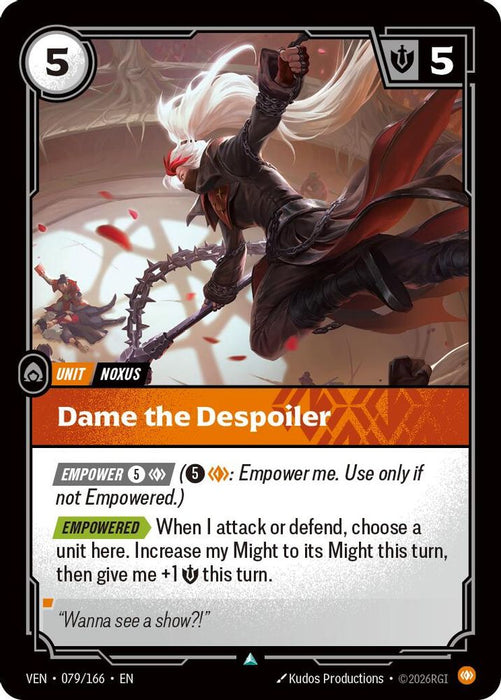 Dame the Despoiler (#079/166) (Vendetta) Near Mint