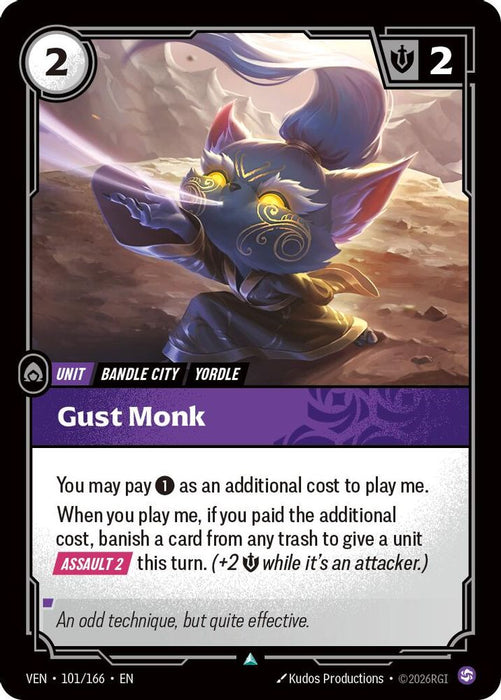 Gust Monk (#101/166) (Vendetta)