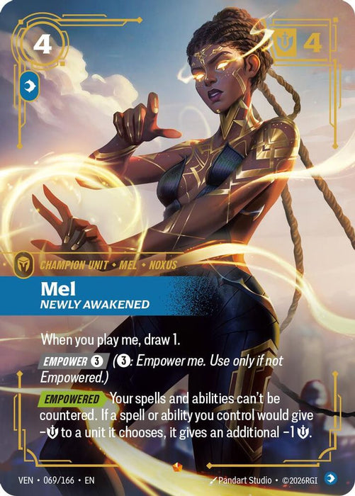Mel, Newly Awakened (#069/166) (Vendetta) Near Mint Foil
