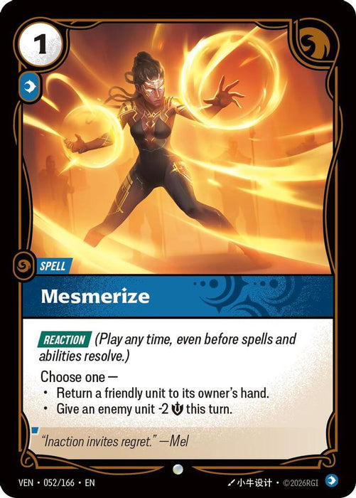 Mesmerize (#052/166) (Vendetta) Near Mint