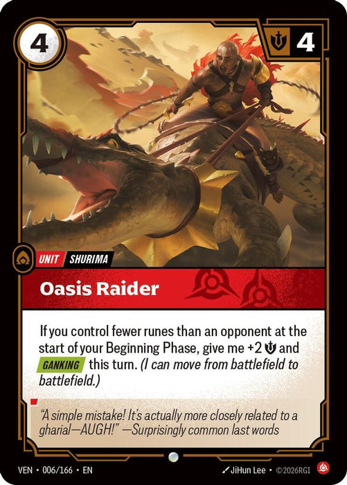 Oasis Raider (#006/166) (Vendetta) Near Mint