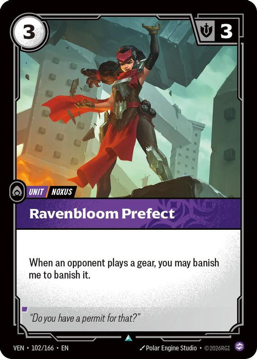 Ravenbloom Prefect (#102/166) (Vendetta) Near Mint