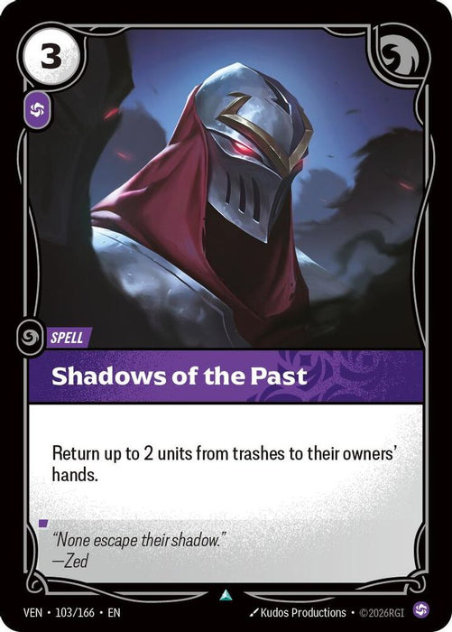 Shadows of the Past (#103/166) (Vendetta) Near Mint