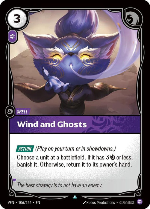 Wind and Ghosts (#106/166) (Vendetta) Near Mint