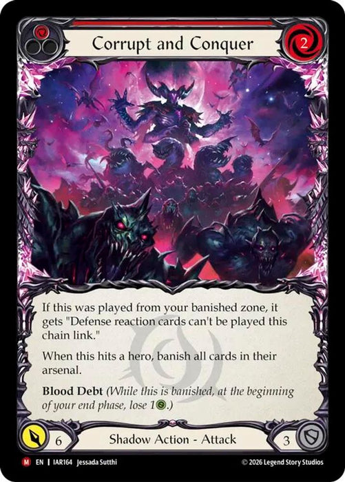 Corrupt and Conquer (#IAR164) (Usurp the Shadow Throne) Near Mint