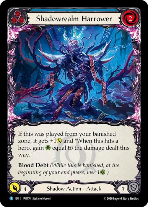 Shadowrealm Harrower (#IAR174) (Usurp the Shadow Throne) Near Mint
