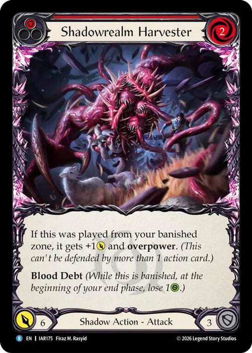 Shadowrealm Harvester (#IAR175) (Usurp the Shadow Throne) Near Mint
