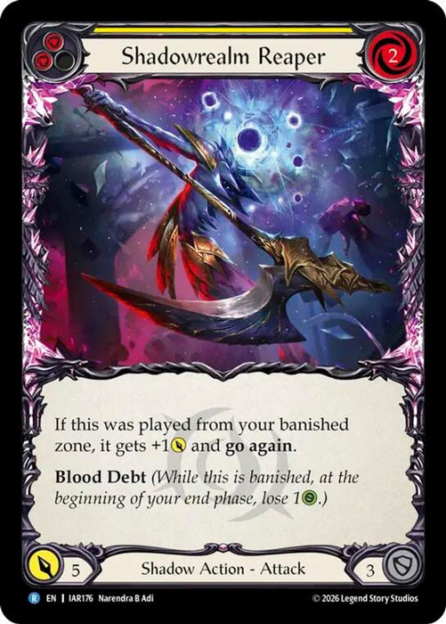 Shadowrealm Reaper (#IAR176) (Usurp the Shadow Throne) Near Mint