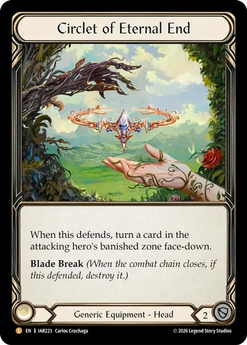 Circlet of Eternal End (#IAR223) (Usurp the Shadow Throne) Near Mint Cold Foil