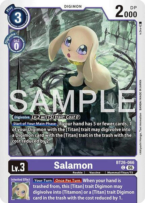 Salamon (#BT26-066 C) (Timeless Bonds) Near Mint