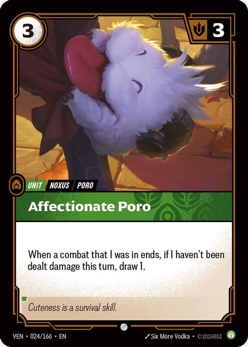 Affectionate Poro (#024/166) (Vendetta) Near Mint