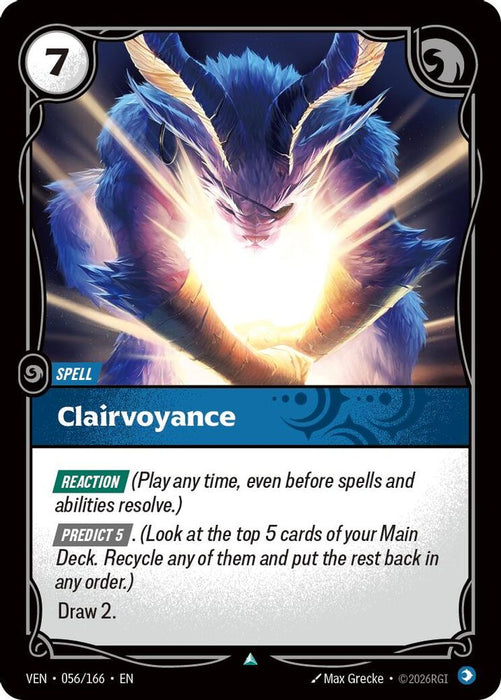 Clairvoyance (#056/166) (Vendetta) Near Mint