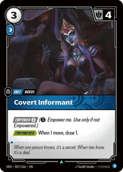 Covert Informant (#057/166) (Vendetta) Near Mint