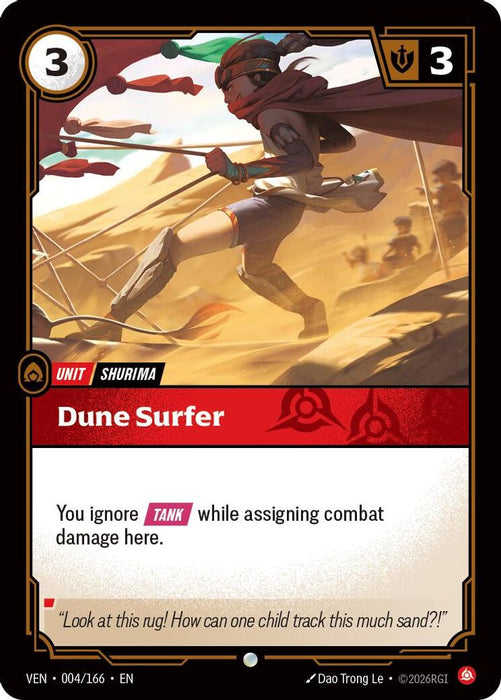 Dune Surfer (#004/166) (Vendetta) Near Mint