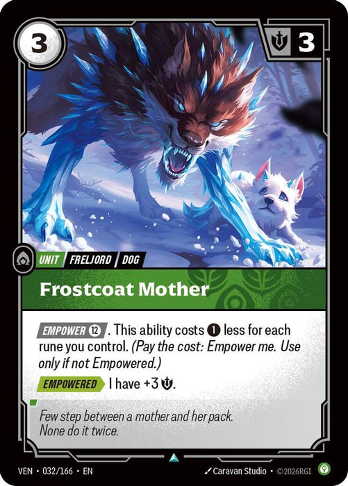 Frostcoat Mother (#032/166) (Vendetta) Near Mint