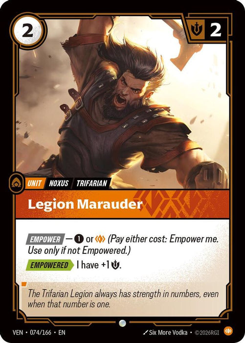 Legion Marauder (#074/166) (Vendetta) Near Mint