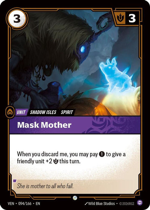 Mask Mother (#094/166) (Vendetta) Near Mint