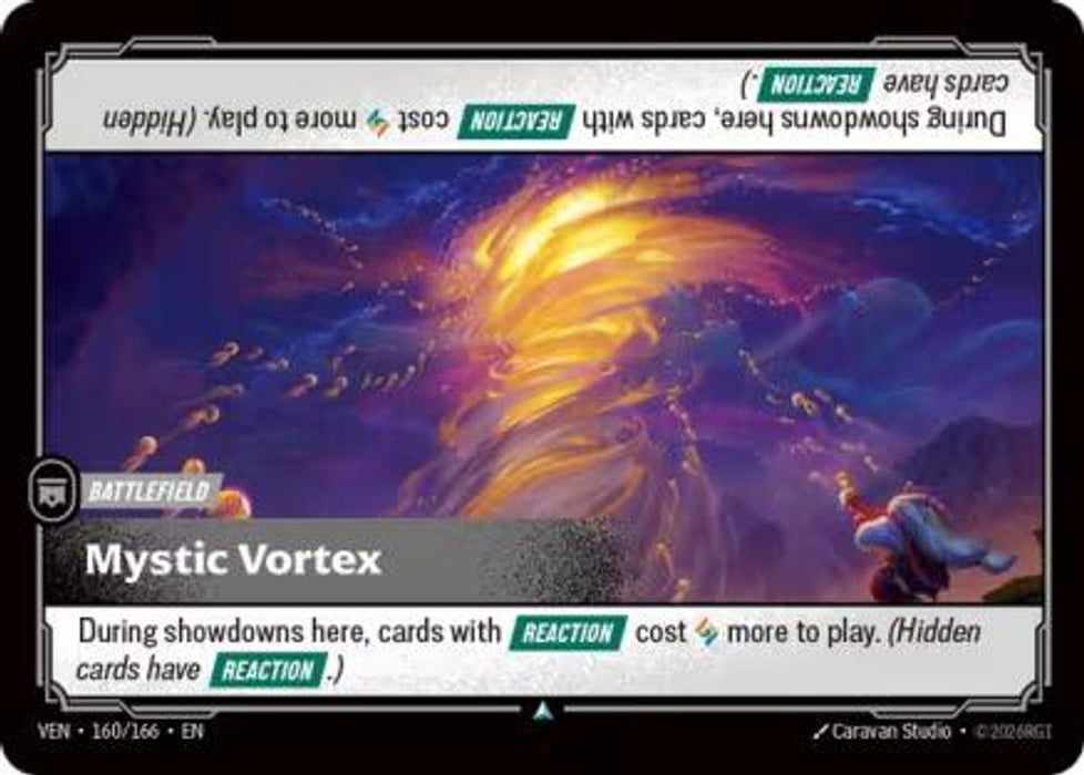 Mystic Vortex (#160/166) (Vendetta) Near Mint