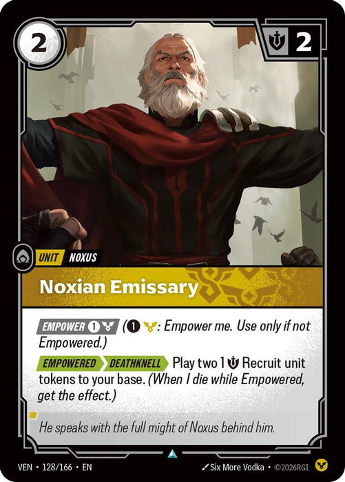 Noxian Emissary (#128/166) (Vendetta) Near Mint