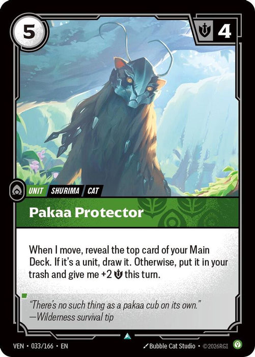 Pakaa Protector (#033/166) (Vendetta) Near Mint