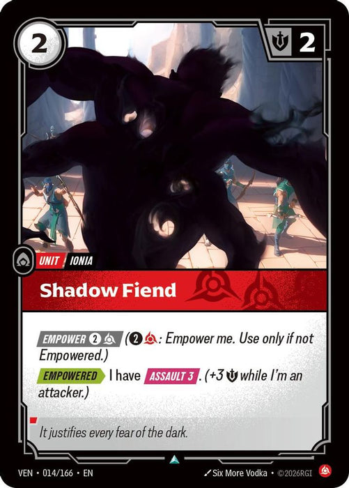 Shadow Fiend (#014/166) (Vendetta) Near Mint