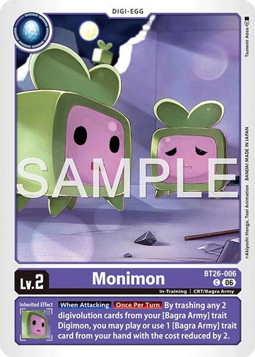 Monimon (#BT26-006 C) (Timeless Bonds) Near Mint