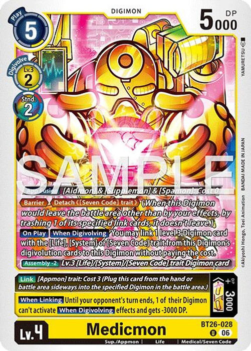 Medicmon (#BT26-028 U) (Timeless Bonds) Near Mint