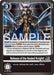 Release of the Sealed Knight! (#P-204 P) (Limited Card Pack -Final Crest-) Near Mint Foil