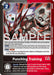 Punching Training (#LM-061 P) (Limited Card Pack -Final Crest-) Near Mint Foil