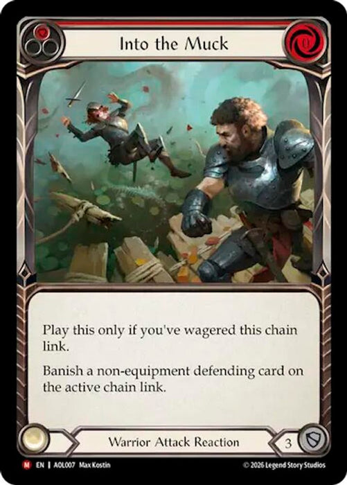 Into the Muck (Red) (#AOL007) (Armory Deck: Olympia) Near Mint