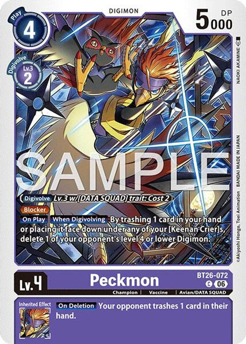 Peckmon (#BT26-072 C) (Timeless Bonds) Near Mint