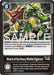Attack of the Heavy Mobile Digimon! (#BT9-102 C) (Limited Card Pack -Final Crest-) Near Mint Foil