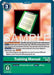 Training Manual (#BT26-099 U) (Timeless Bonds) Near Mint
