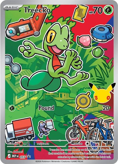 Treecko - 055 (#055) (First Partner Collection 2026) Near Mint Holofoil