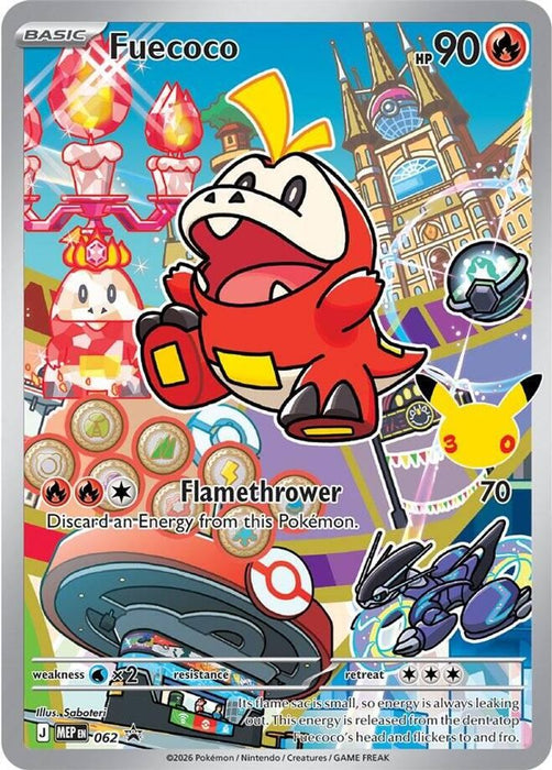 Fuecoco - 062 (#062) (First Partner Collection 2026) Near Mint Holofoil