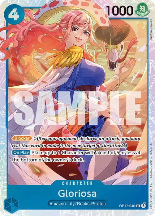 Gloriosa (#OP17-046) (The World's Strongest Warriors) Near Mint Foil