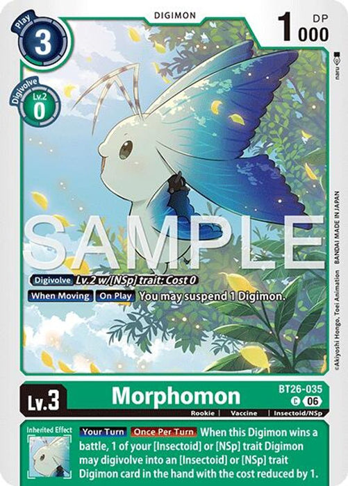 Morphomon (#BT26-035 C) (Timeless Bonds) Near Mint