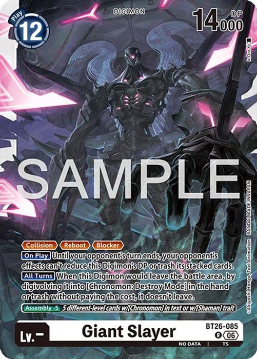 Giant Slayer (#BT26-085 R) (Timeless Bonds) Near Mint Foil