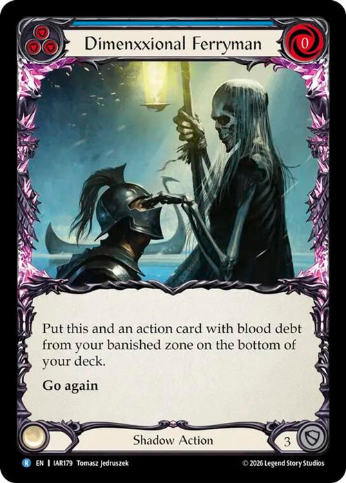 Dimenxxional Ferryman (#IAR179) (Usurp the Shadow Throne) Near Mint