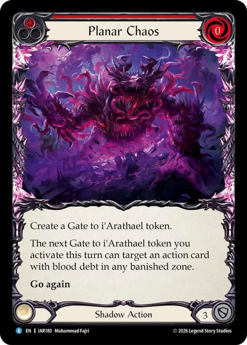 Planar Chaos (#IAR180) (Usurp the Shadow Throne) Near Mint