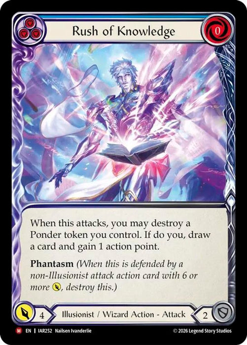 Rush of Knowledge (#IAR252) (Usurp the Shadow Throne) Near Mint