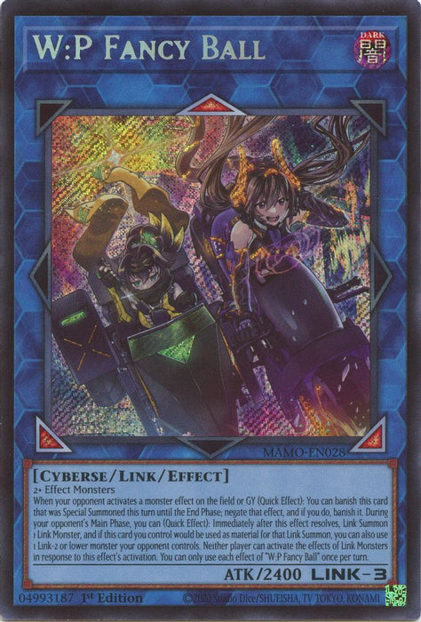 W P Fancy Ball Secret Rare (#MAMO-EN028) (Magnificent Monsters) Near Mint 1st Edition